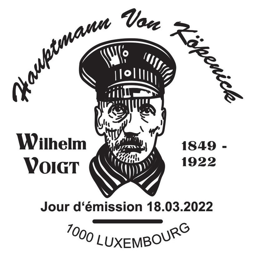 Briefmarke für Köpenick: Post ehrt den preußischen „Hauptmann“ 