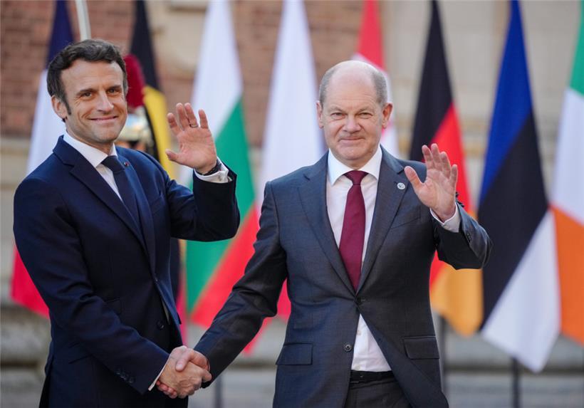 Scholz und Macron fordern Putin zu sofortigem Waffenstillstand auf 
