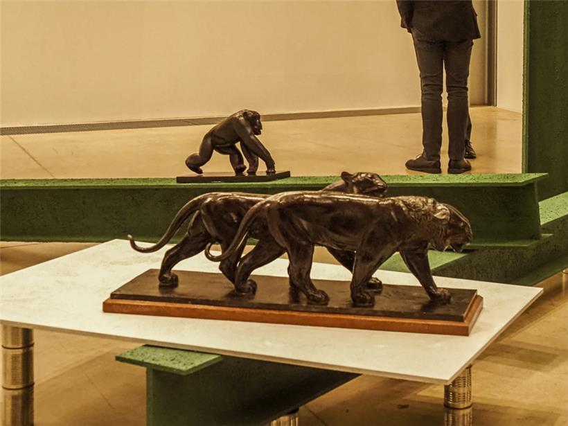 Ausstellung mit Auguste Trémonts Werken in der Galerie Schlassgoart 