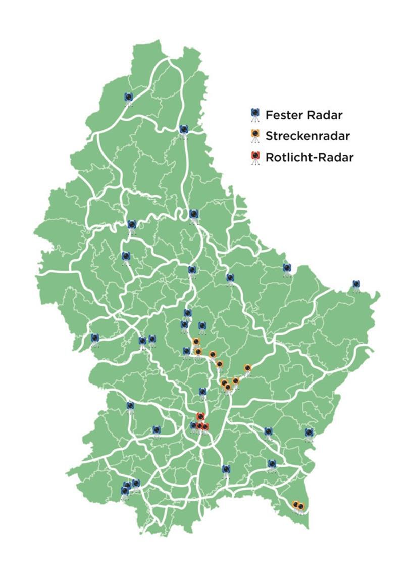 Was der Staat fürs Blitzen zahlt: So viel kosten Luxemburgs Radargeräte 