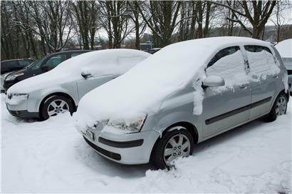 Staatlicher Wetterdienst warnt vor leichtem Schneefall am Samstagnachmittag