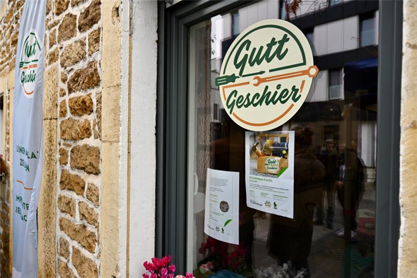 „Gutt Geschier“: Differdingen hat eine Werkzeug-Bibliothek  