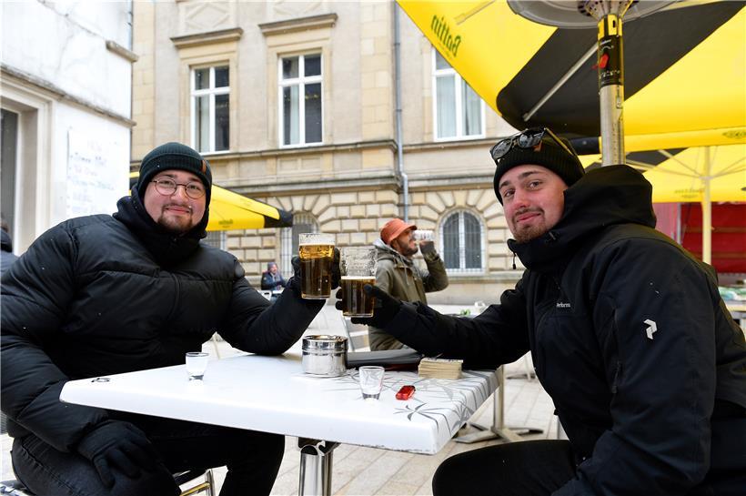 Trotz Wind und Wetter – Luxemburg zieht’s wieder auf die Terrassen 