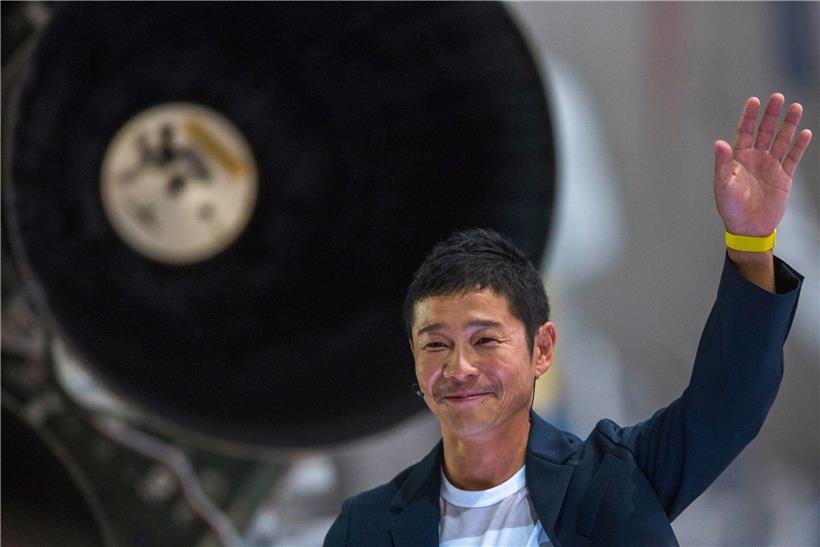 Yusaku Maezawa, le spationaute japonais milliardaire ami des artistes 