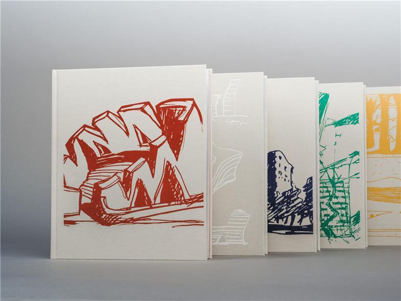 40 Jahre kreative Architektur in fünf Bänden 