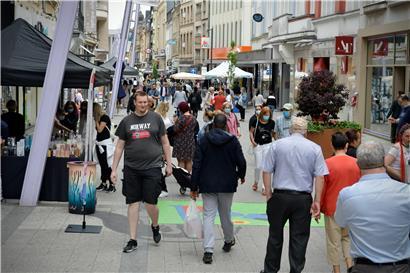 Schnäppchenjagd auf der Braderie