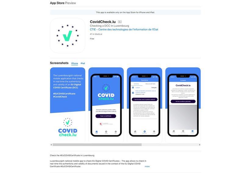 CovidCheck.lu: Was Sie darüber wissen sollten 