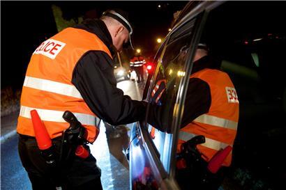Polizei führt 498 Alkoholkontrollen in Nacht von Freitag auf Samstag durch
