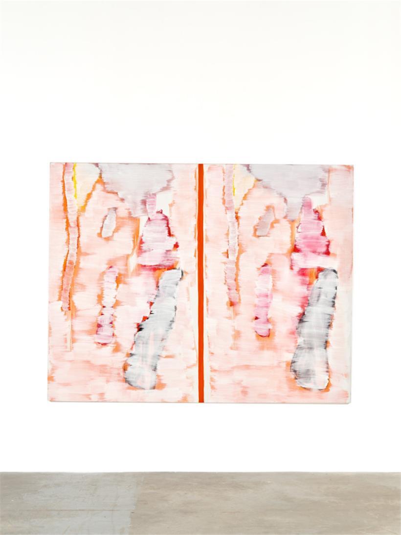 Werke wie dieses von Bernard Piffaretti sind in der Galerie Ceysson & Bénétière zu sehen
