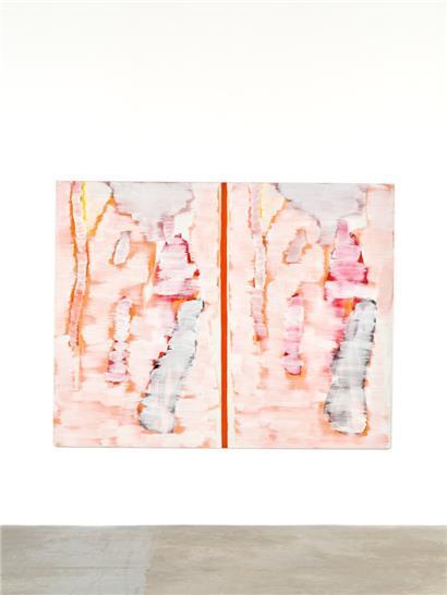 Werke wie dieses von Bernard Piffaretti sind in der Galerie Ceysson & Bénétière zu sehen
