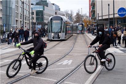 Das Jahr der Tram: Stadt Luxemburg kämpft mit dem Verkehr 