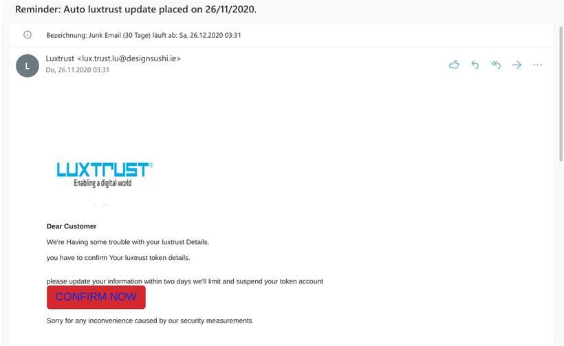 Betrüger täuschen Unternehmenskommunikation vor 