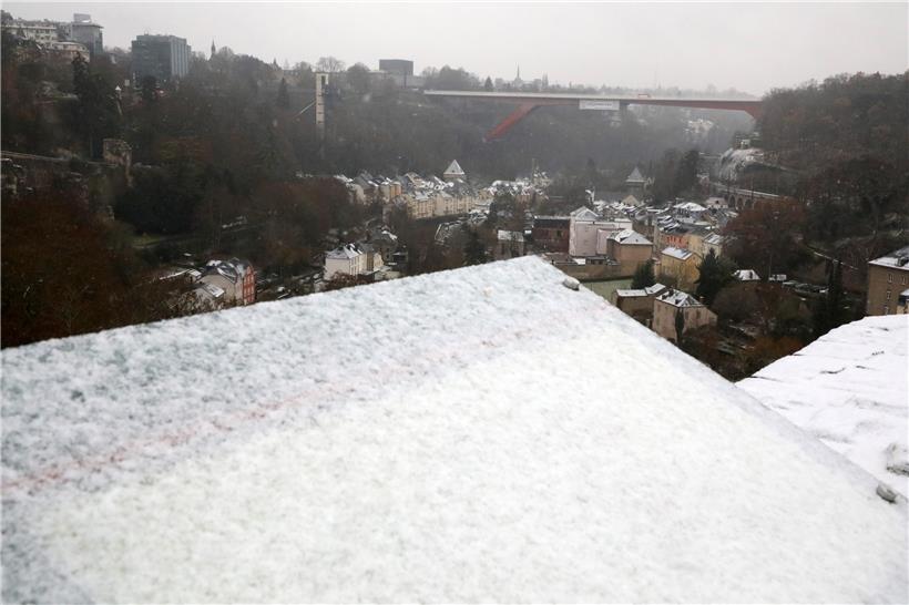 Meteolux warnt vor Schneewehen am Sonntag 