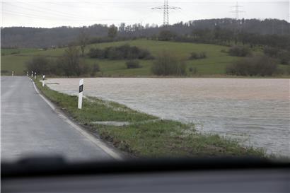 Staatlicher Wetterdienst warnt vor leichten Überschwemmungen