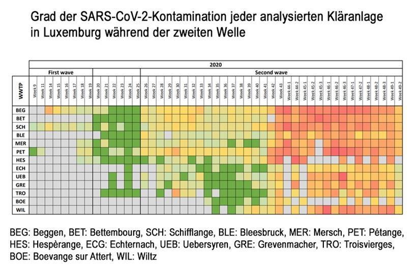 Verhaltener Optimismus: Luxemburger Abwasser enthält etwas weniger Coronaviren 