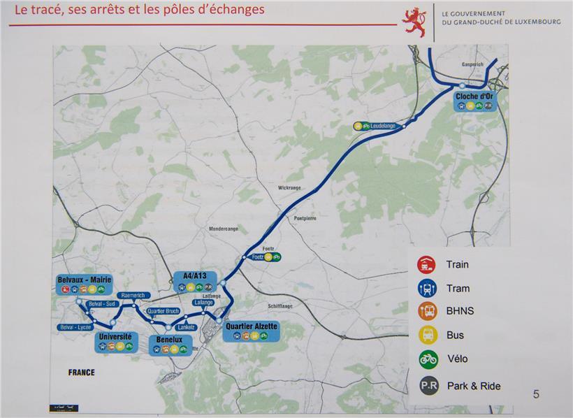 Die schnelle Tram in den Süden: Esch bekommt eine Straßenbahn 