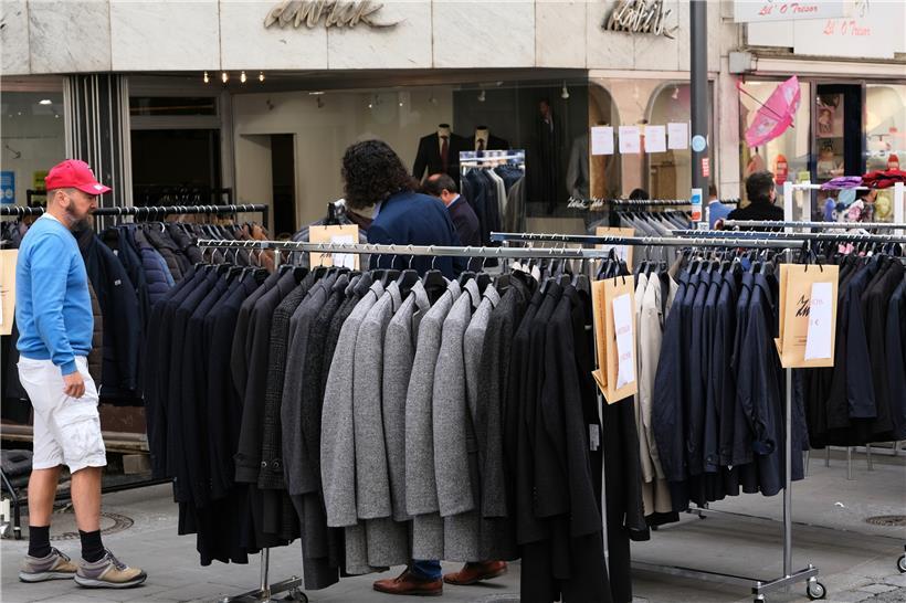 Die Stimmung auf der Braderie in Luxemburg-Stadt war getrübt 