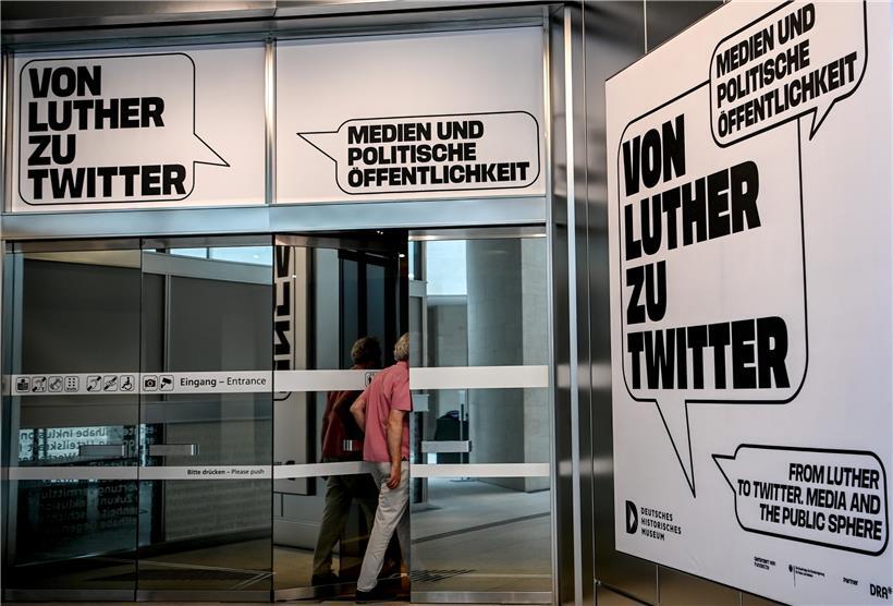 Luther und Trump: Ausstellung über politische Kommunikation 