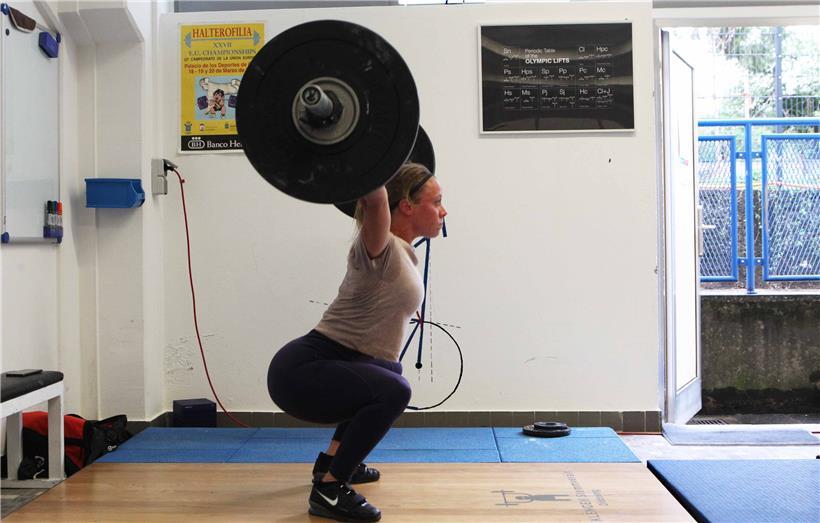 Gewichtheberin Mara Strzykala konzentriert sich auf Leistung statt Ästhetik 