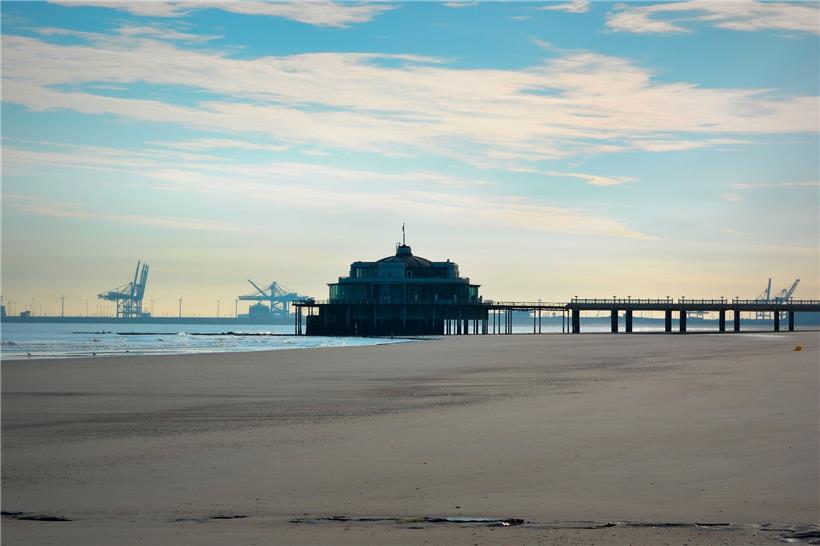 Massenschlägerei am Strand in Blankenberge 