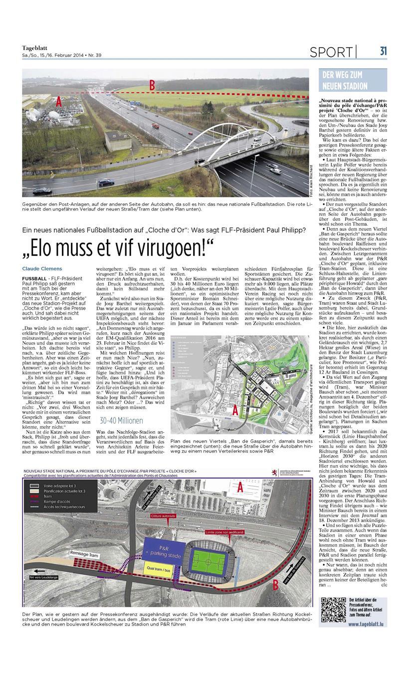 Les mérites de la Kockelarena 