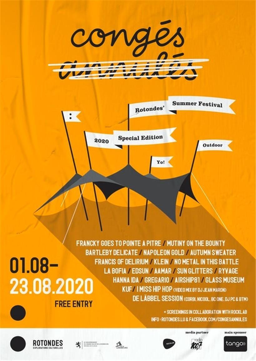 Zurück auf die Bühnen: Die „Congés annulés“ sind nicht abgesagt 