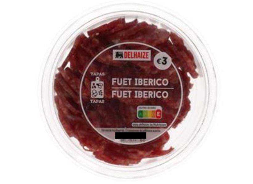 Delhaize warnt vor Salmonellen-Befall von „Fuet Iberico“-Produkt 