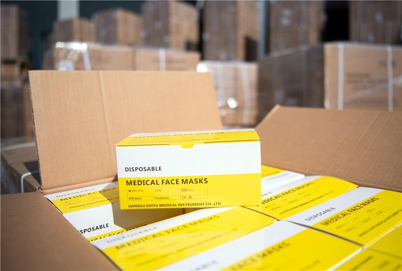 Taiwan schickte Luxemburg 200.000 OP-Masken 