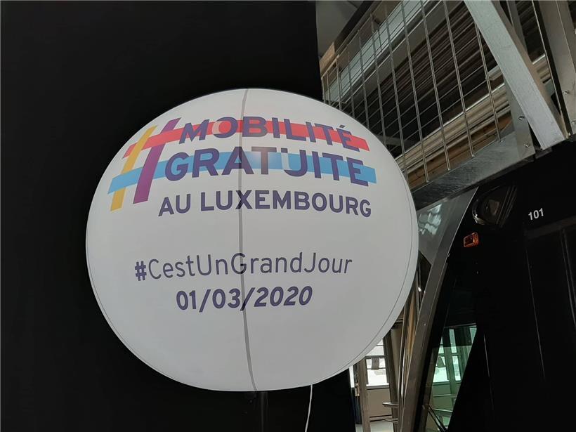 Gratis öffentlicher Transport in Luxemburg schon ab Samstag 