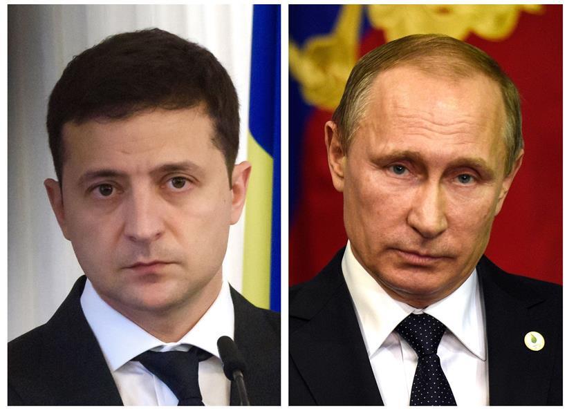 Putin und Selenskyj dringen auf schnelle Waffenruhe 