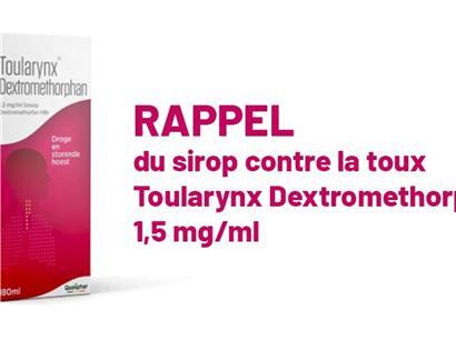 Hersteller ruft Hustensaft Toularynx Dextromethorphan zurück
