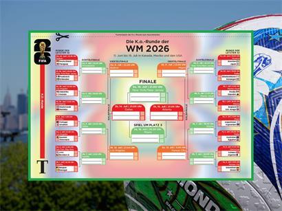 K.o.-Runde: Der Tageblatt-Spielplan zum Ausdrucken