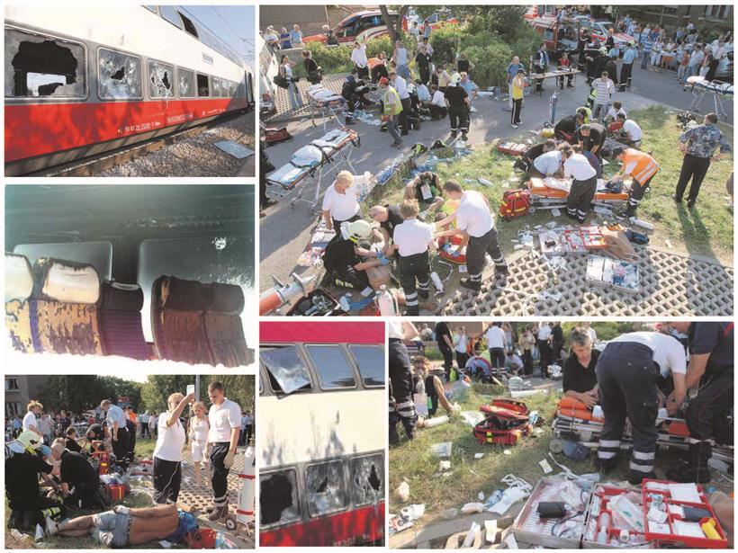 Vor 20 Jahren legte ein Mann einen Brand in einem Zug 