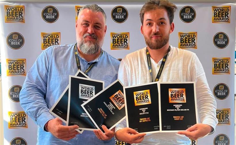 Luxemburgische Brauerei Twisted Cat gewinnt fünf Auszeichnungen 