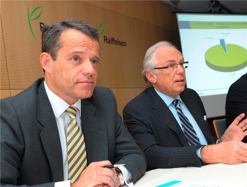 Bild aus dem Jahr 2010:  Guy Hoffmann mit Ernest Cravatte 
