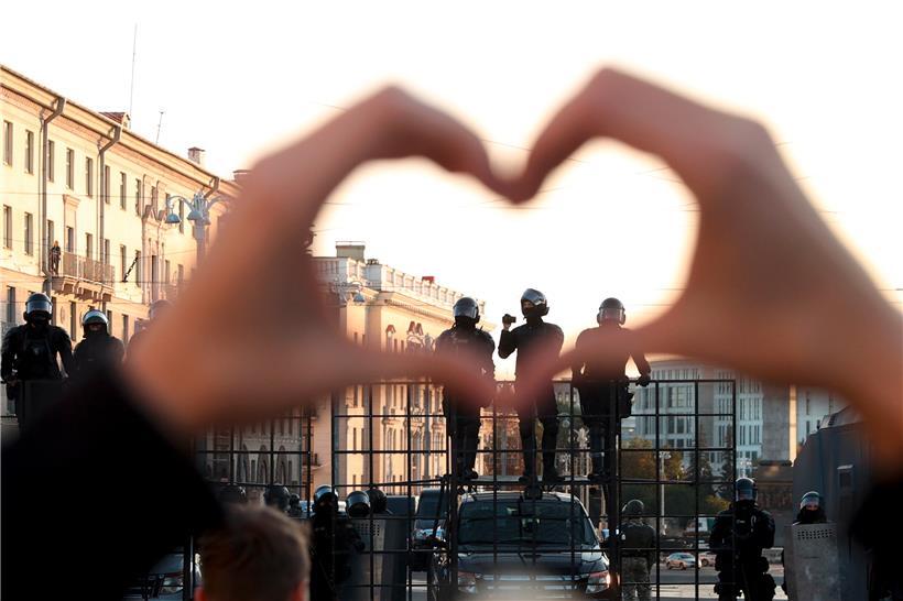 Bilder, Lieder, Orte: Auch die Revolution in Belarus braucht ihre Symbole
