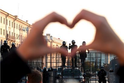 Bilder, Lieder, Orte: Auch die Revolution in Belarus braucht ihre Symbole

