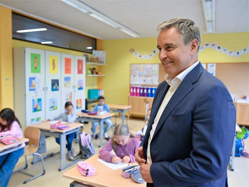 Bildungsminister Claude Meisch