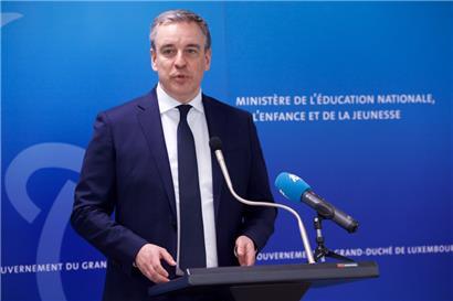 Bildungsminister Claude Meisch stellte am Dienstag Details zum Gesetzesprojekt über die Anhebung des Schulpflichtalters vor
