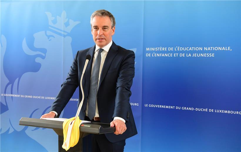 Bildungsminister Claude Meisch teilte die Ankündigungen zur „Rentrée“ auf zwei Pressekonferenzen mit. Am Donnerstag war der pädagogische Teil an der Reihe. 

