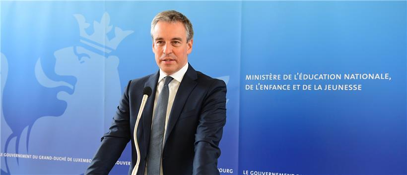 Bildungsminister Meisch 
