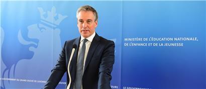 Bildungsminister Meisch 
