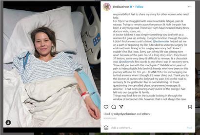 Bindi Irwin kämpft gegen das Stigma, das an der Krankheit haftet, an
