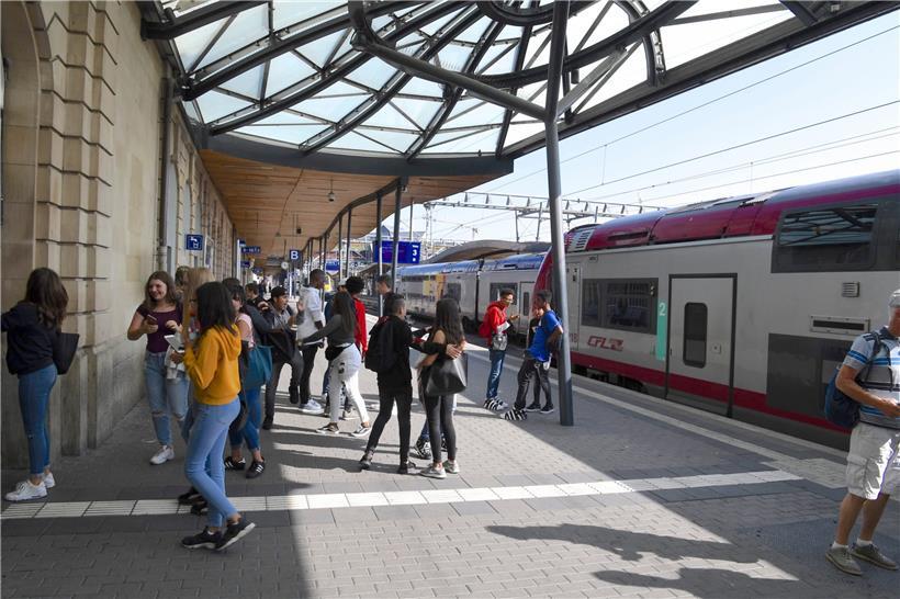 Bis 17.45 Uhr dauerte es, bis sich der Verkehr am hauptstädtischen Bahnhof wieder normalisierte

