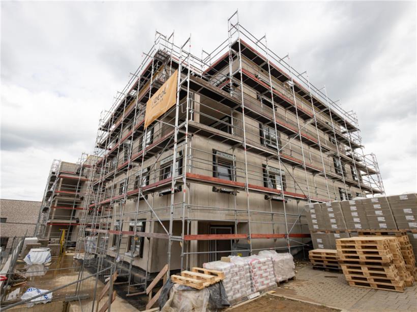 Fertige Wohnungen im modernen Neubau, Bauarbeiten abgeschlossen bis Ende des Jahres