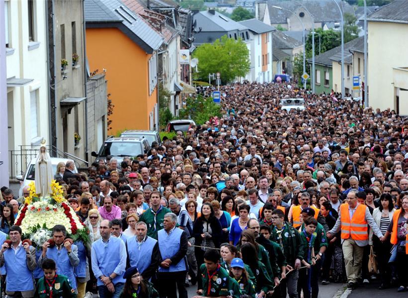 Bis zu 20.000 Pilger werden am Donnerstag in Wiltz erwartet
