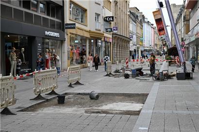 Bis zum 16. Mai sollen die Arbeiten in der Alzettestraße dauern
