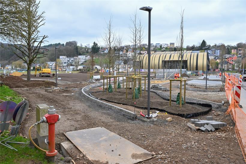 Bis zur offiziellen Eröffnung der LUGA im Mai bleibt in Ettelbrück noch einiges zu tun
