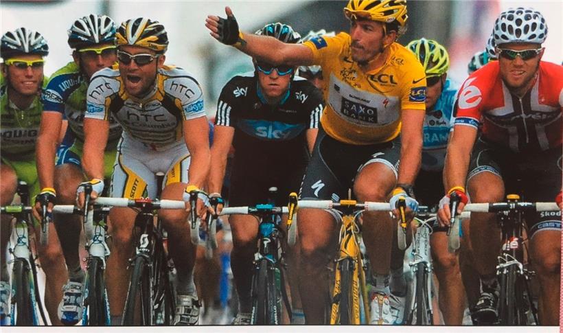 "Bitte warten“: Fabian Cancellara übernimmt auf den belgischen Strassen die Rolle des Chefs der Tour
