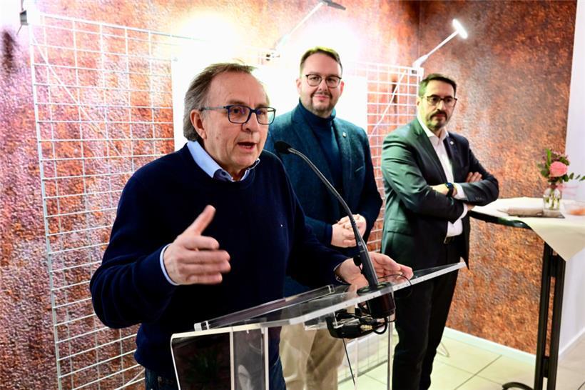 „Bitte, werfen Sie nichts weg!“: Schöffe André Zwally, Bürgermeister Christian W...